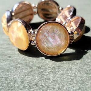 Elegant Gold and Silver Women's Bracelet